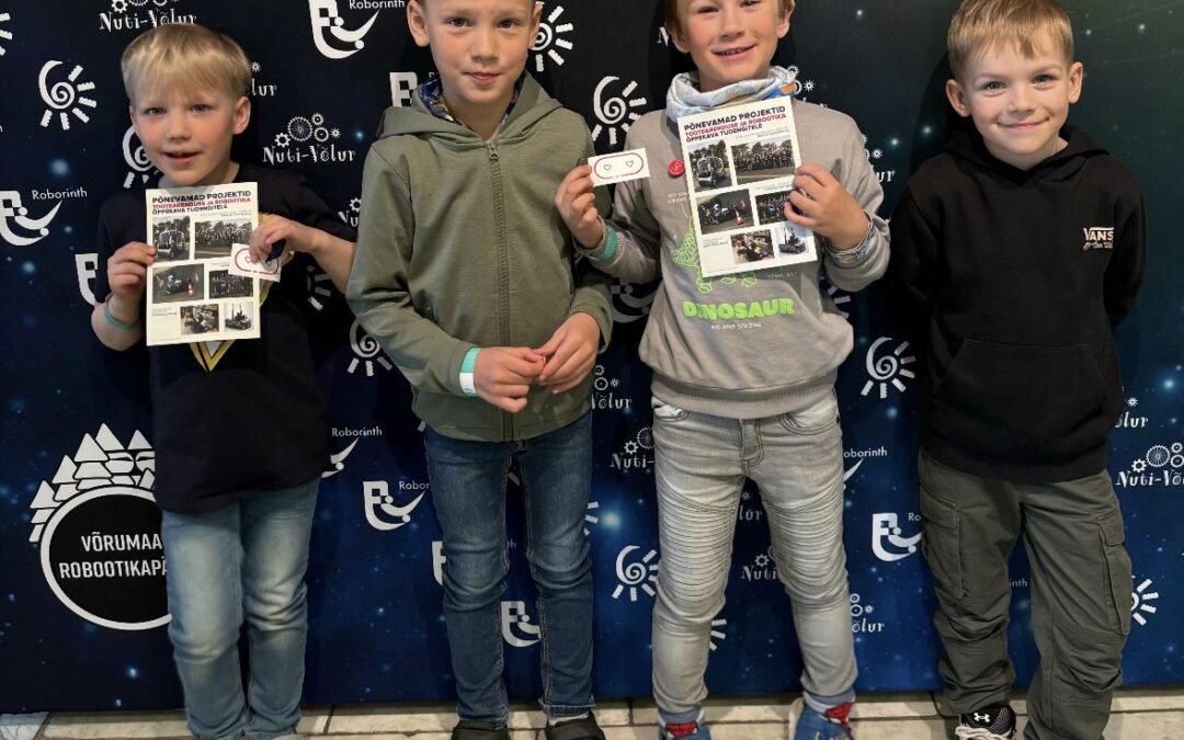 Robootikahuvilised osalesid VII Võrumaa robootikapäeval